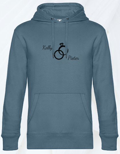 Geborduurde Hoodie ringen
