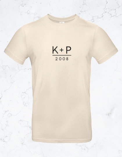 Geborduurde T-shirt "Math love"